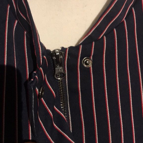 Banana Republic Pinstripe Lightweight Jacket - Picture 5 of 9